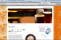 Weblog Beers